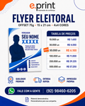Flyer Eleitoral Formato 15x21